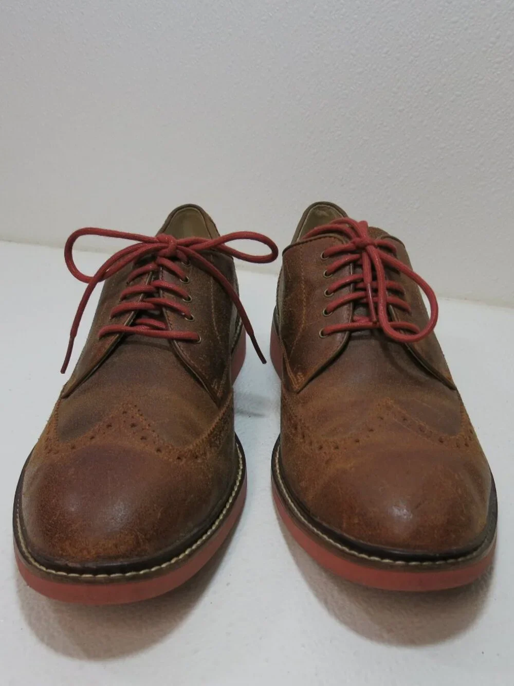 Cole Haan Brogue Leather Men's Dress Wingtip Oxfords Formal Footwear Sz 9.5 M